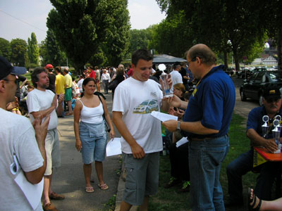Siegerehrung... Eric Hener - Platz 4