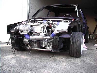 Bmw 320 kompressor umbau #3